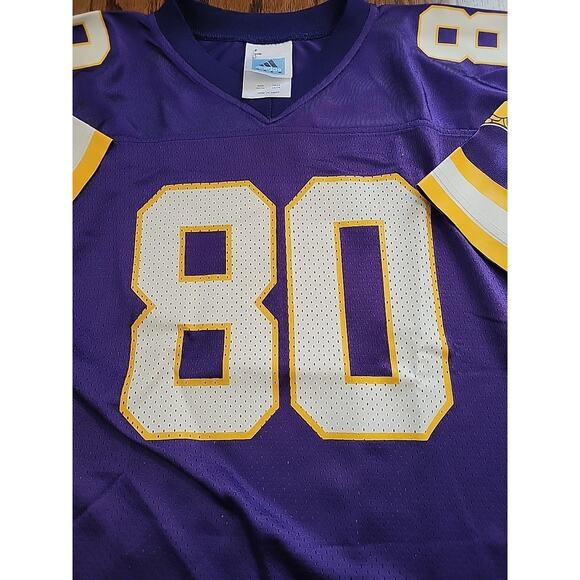 Adidas Chris Carter Minnesota Vikings NFL Football Jersey Youth Large 14-16 - Picture 3 of 9